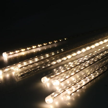 50CM LED Lights Meteor Shower Rain Tube Snowfall Christmas Wedding Party Outdoor